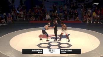 165 lbs 1st Place Match - Braylon Stewart, LA vs Harrison Smith, NV