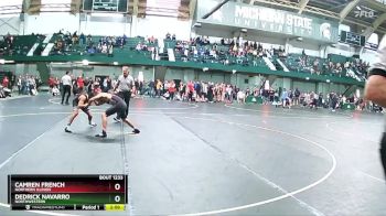 125 lbs Semifinal - Camren French, Northern Illinois vs Dedrick Navarro, Northwestern