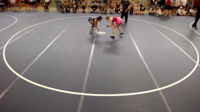 130 lbs Cons. Round 2 - Karlee Henry, IA vs Catalina Pacheco, IL