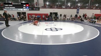 57 kg 3rd Place Match - Joey Cruz, Hawkeye Wrestling Club vs Blake Beissel, Minnesota - RTC