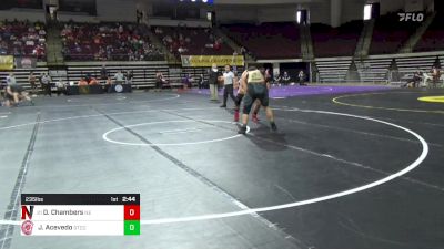 235 lbs Consi Of 32 #2 - Danny Chambers, Northeastern vs Jorge Acevedo, Springfield Tech CC