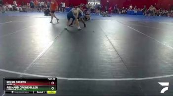 138 lbs Round 2 (4 Team) - Kelso Brueck, Xavier vs Reshard Cronemiller, Cambridge-Isanti