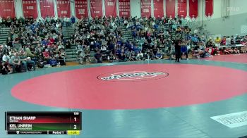 106 lbs 1st Place Match - Kel Unrein, Fruita Monument vs Ethan Sharp, Uintah
