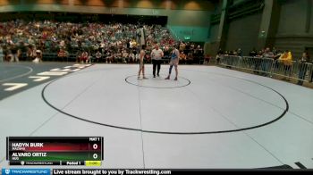 120 lbs Cons. Round 1 - Hadyn Burk, Mazama vs Alvaro Ortiz, Hug