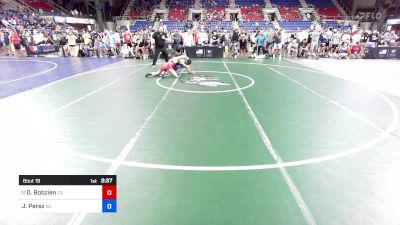 132 lbs Rnd Of 256 - Devin Bobzien, CA vs Jaden Perez, NJ