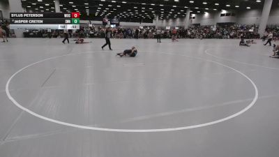 67 lbs Champ. Rd Of 32 - Sylus Peterson, Wisconsin vs Jasper Creten, SlyFox Wrestling Academy