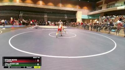 113 lbs Champ. Round 1 - Ethan Boyd, Claremore vs Callahan Lee, Del Oro B