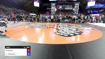 138 lbs Rnd Of 32 - Maximus Brady, FL vs Layne Kleimann, UT