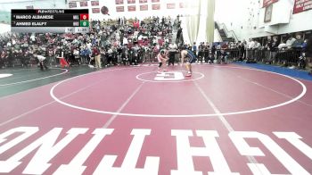 157 lbs Quarterfinal - Marco Albanese, Melrose vs Ahmed Elalfy, Norwood