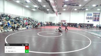 170 lbs Round Of 16 - Braden Joyal, Somers vs Liam Gervais, Griswold/Wheeler