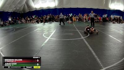 48 lbs Round 4 (6 Team) - Brendon Ralson, CP Wrestling vs Judah Kash, Rogue WC