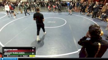 132 lbs Champ. Round 1 - Braxton Smith, Mead vs Jeshaiah Tejeda Garza, Hermiston
