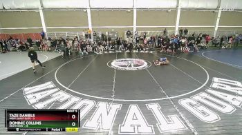 63 lbs Round 3 (4 Team) - DOMINIC COLLINS, Death Row vs Taze Daniels, West Coast Elite