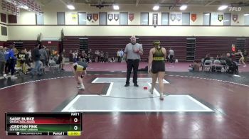 JV-24 lbs Round 3 - Sadie Burke, Vinton-Shellsburg vs Jordynn Fink, Center Point-Urbana