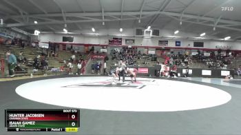 125 lbs Quarterfinal - Isaiah Gamez, Adams State vs Hunter Jacobsen, Chadron State