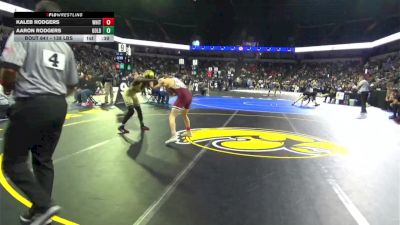 138 lbs Consi Of 32 #2 - Kaleb Rodgers, Whitney (SJ) vs Aaron Rodgers, Golden Valley (Bakersfield) (CS)