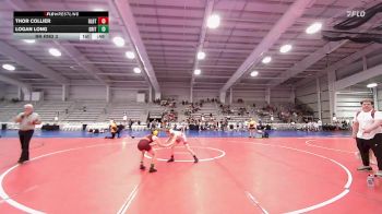 85 lbs Rr Rnd 3 - Thor Collier, Dueling Bandits vs Logan Long, Grit Mat Club White