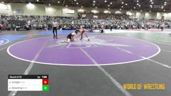 145 lbs Round Of 16 - Joey Zuniga, Central Valley (Ceres) vs Joseph Downing, Redmond High School