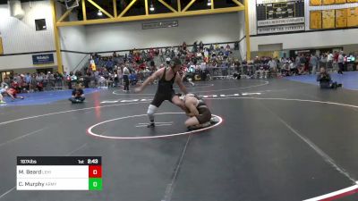 197A lbs Rr Rnd 3 - Michael Beard, Lehigh vs Chris Murphy, Army West Point