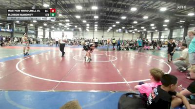 105 lbs Rr Rnd 3 - Matthew Murschell Jr., Mat Warriors Gold MS - MS vs Jackson Mahoney, IRONWHALE - MS