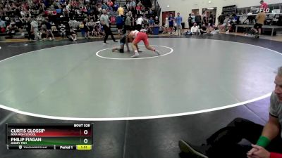 165 lbs Champ. Round 2 - Curtis Glossip, Nixa High School vs Philip Fiagan, Angry Fish