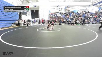 115 lbs Cons. Round 2 - Annabelle Ackerman, Lawrence vs Chris Hale, Mill Valley