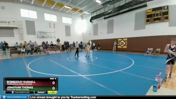 120 lbs Quarterfinal - Jonathan Thomas, Worland Middle School vs Bobbeeray Darnell, Thermopolis Middle School