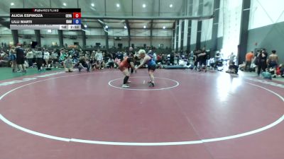 235 lbs Champ. Round 2 - Alicia Espinoza, Central Valley vs Lilli Marti, Idaho
