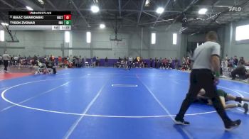 133 lbs Cons. Round 3 - Tyson Zvonar, Illinois Wesleyan vs Isaac Gawronski, Westminster