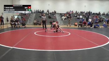 113 lbs Cons. Round 1 - Zane Houtz, Fort Madison vs Evan King, Mackinaw