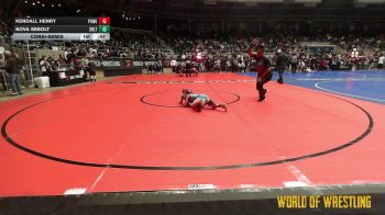 54 lbs Consolation - Kendall Henry, Powerhouse Wrestling vs Nova Sebolt, Sebolt Wrestling Academy