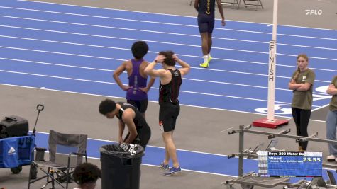 High School Boys' 200m, Finals 3