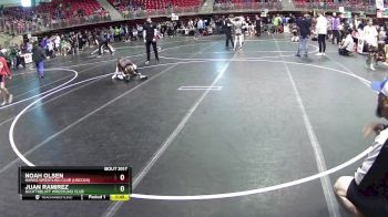 95 lbs Champ. Round 1 - Noah Olsen, Hawks Wrestling Club (Lincoln) vs Juan Ramirez, Scottsbluff Wrestling Club