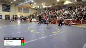 116 lbs Champ. Round 1 - Elena Ramirez, Citrus Valley vs Kaitlin Castro, Bishop Amat