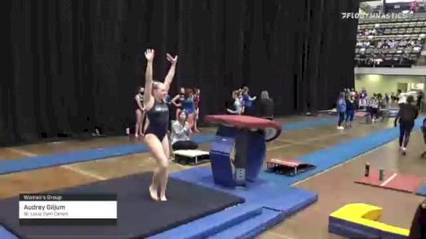 Audrey Giljum - Women's Group, St. Louis Gym Centre - 2021 Women's Xcel Region 4 Championships