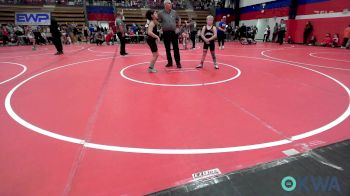 100 lbs Consi Of 8 #1 - Dylan Roberts, Claremore Wrestling Club vs Madison Ryan, Raw Wrestling Club