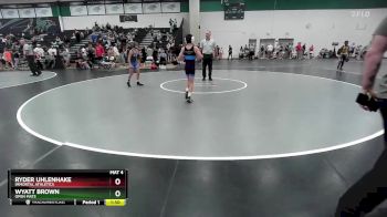 70 lbs Round 5 - Ryder Uhlenhake, Immortal Athletics vs Wyatt Brown, Open Mats