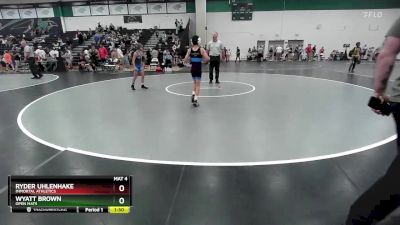 70 lbs Round 5 - Ryder Uhlenhake, Immortal Athletics vs Wyatt Brown, Open Mats