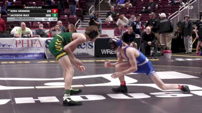 107 lbs Preliminaries - Ezra Henning, Spring Grove vs Jackson Max, Emmaus