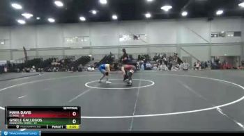 117 lbs Semis & 1st Wrestleback (8 Team) - Maya Davis, Illinois vs Gisele Gallegos, Minnesota Storm