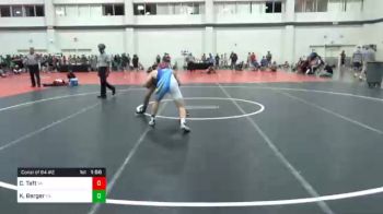 145 lbs Consolation - Christopher Taft, VA vs Kaeden Berger, PA