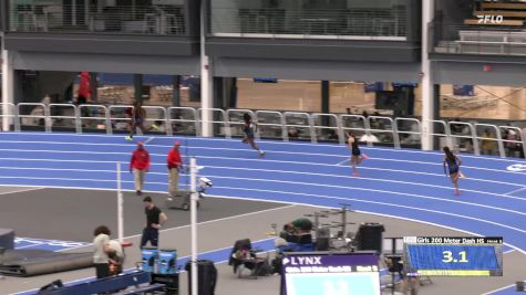 High School Girls' 200m, Finals 5