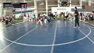 157 lbs Quarters - Corbin Lutz, Alaska vs Levi Carlucci, Colorado