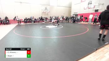 152 lbs Quarterfinal - Colin Attaway, East Valley (Yakima) vs Ivan Bogle, Deer Park