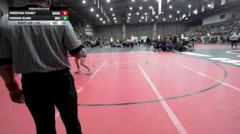 132 lbs Cons. Round 1 - Roman Kline, Bentonville West vs Preston Fohey, Hannibal
