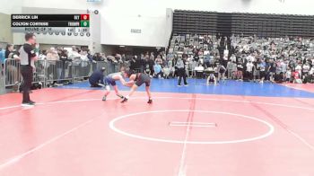 96-I lbs Round Of 16 - Derrick Lin, Olympic vs Colton Cortese, Triumph Trained