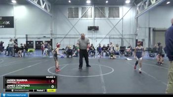 56 lbs Round 3 (4 Team) - James Catapano, Vougars Honors vs Jaisen Sharma, Warhawks