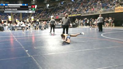 90 lbs Consy 4 - Mia Penaherrera, Neshaminy vs Autumn Waite, Eisenhower