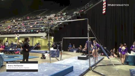 Avery Hoflander - Women's Group, Great American Gymn. Express - 2021 Women's Xcel Region 4 Championships
