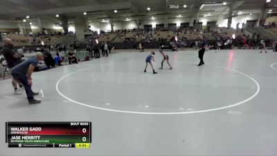 70 lbs 2nd Place Match - Jase Merritt, Seymour Youth Wrestling vs Walker Gadd, Grindhouse